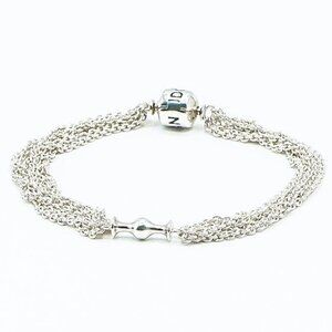 Pandora Multi-Strand 1-Clip-Station Bracelet